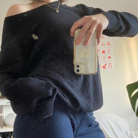 Damen Pullover U.S. Polo Assn. schwarz Grösse L gebraucht