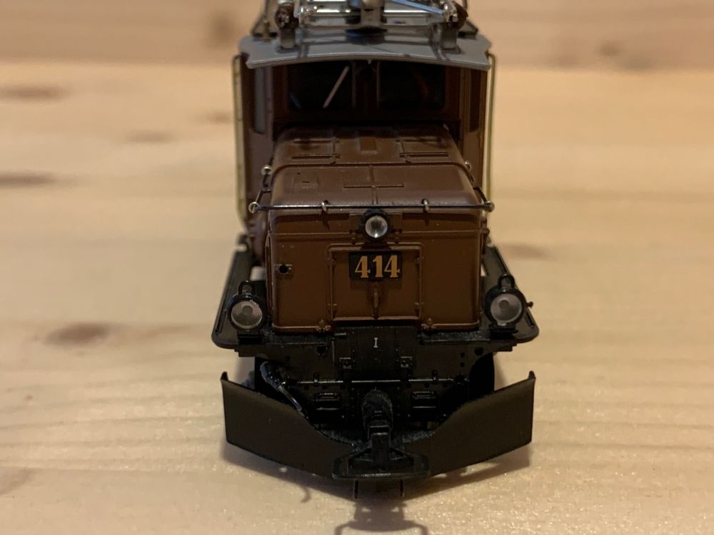 Bemo Modelleisenbahnen: BEMO RhB Ge 6/6 I 414 Krokodil, ESU Digital OVP – Gebraucht aus Disentis/Mustér von Zbot28 4