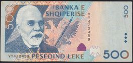 Albanien 500 Leke 2001