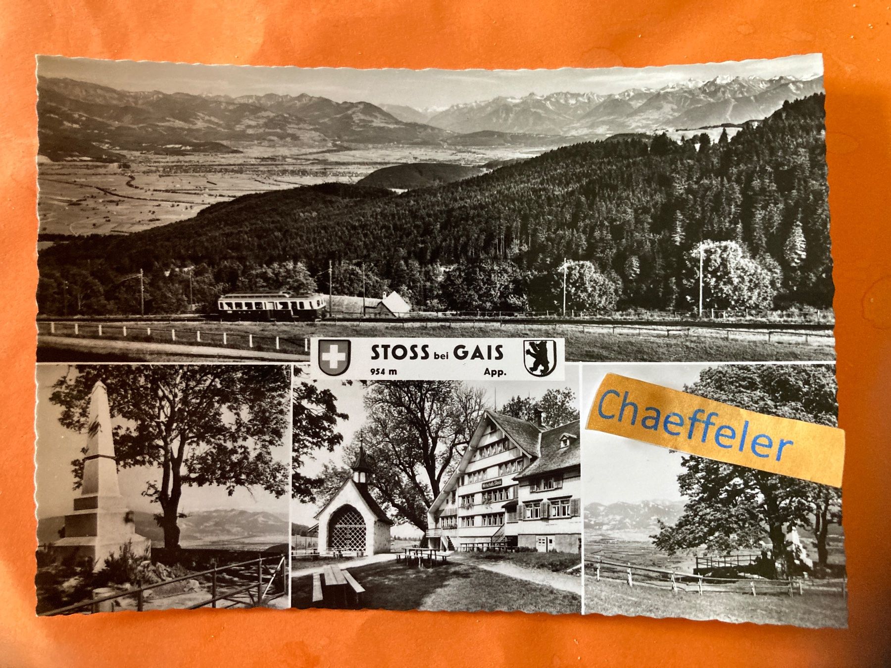 Cartes postales: Stoss bei Gais – D'occasion à Zürich par Chaeffeler