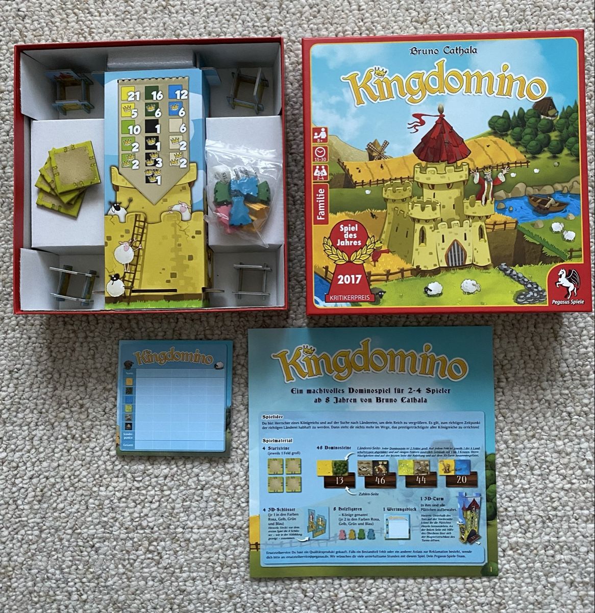 Pegasus Spiele Giochi: Kingdomino Spiel – Nuovo (secondo la descrizione) da Aesch BL venduto da Gamazoru 2