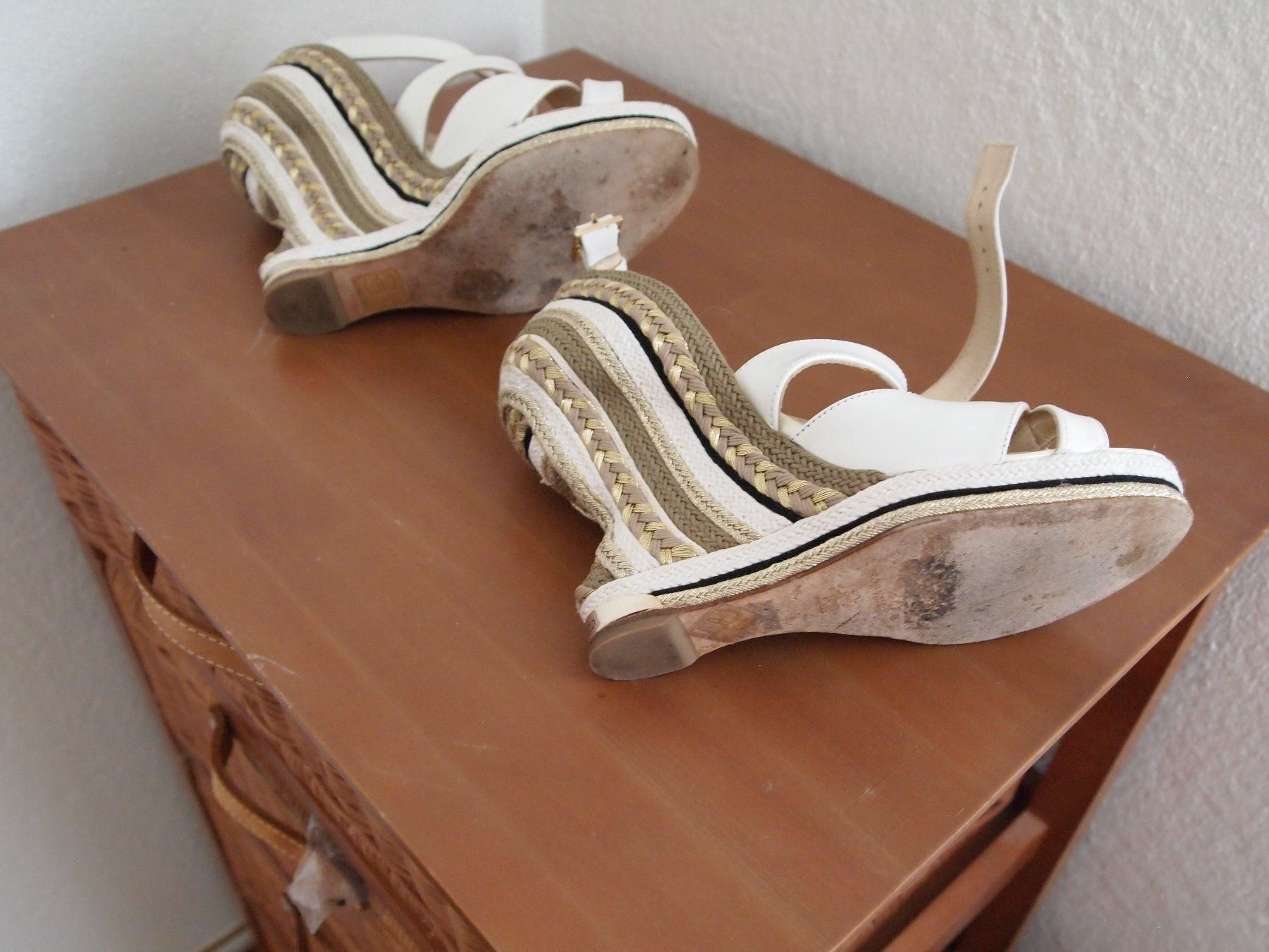 Scarpe da donna: Paloma Barcelo Leder/Stoff Sandalen – Usato da Volketswil venduto da ald_2x9b 4