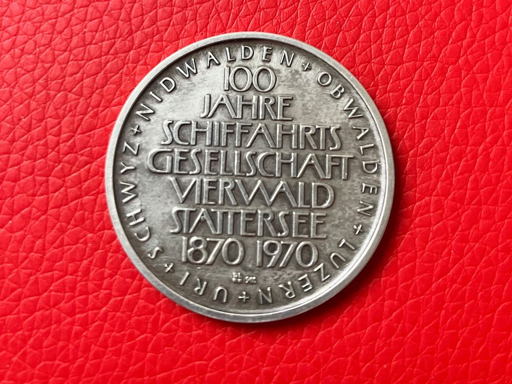 Médaille Commémorative 100 Ans Du Club De Football Biebrich (1902-2002) - Argent 999 - 40 Mm - Très Bon état