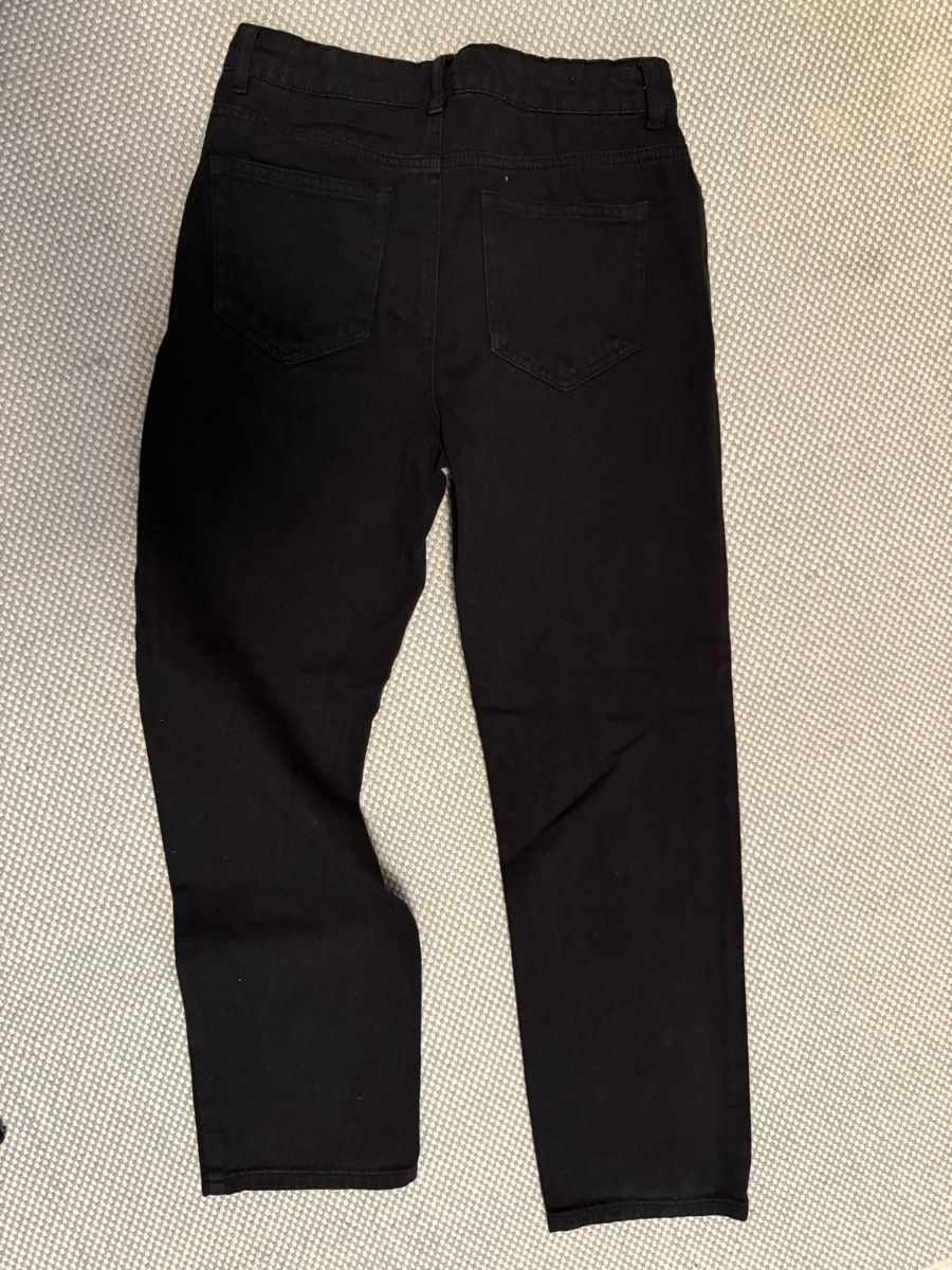 Name It Pantaloni: Mädchen Straight Jeanshose Schwarz Denim Gr. 146 – Usato da Zürich venduto da Gross9 3