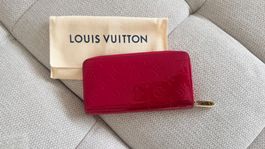 Louis Vuitton Zippy Wallet Monogram Vernis Rot – mit Dustbag