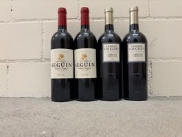 2 Fl. Chateau Seguin 2019 + 2 Fl. Chateau  Faugeres 2018