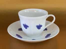 Gustavsberg / 1 Kaffeetasse Bla Blom / Sweden