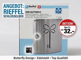 Rieffel Schlüsselbox Schlüsselkasten Butterfly