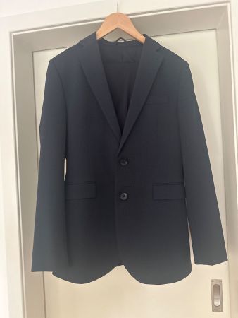 Herrenanzug Slim Fit, Dunkelblau - Top Zustand! Grösse 46