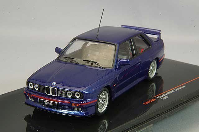 Voiture miniature BMW M3 1990 ROUGE 1/43 IXO, NEUF EN BOITE - Collection