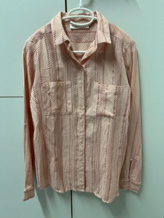 Blouse PROMOD Pink & Rosegold CH 34