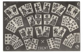 TRENT - alter Appenzeller Jass - Jasskarten