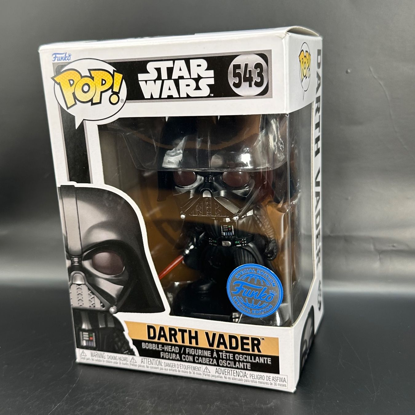Funko Statuette: Funko Pop Star Wars Darth Vader 543 Special – Usato da Düdingen venduto da Nerdworld
