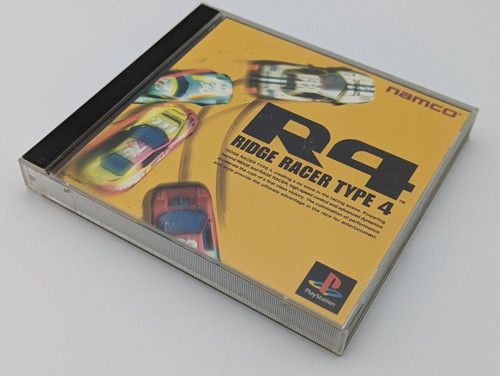 Jeu PlayStation 1 - Ridge Racer Type 4 (R4) - Version US, Très Bon État