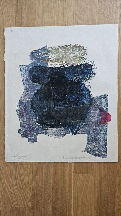 Lill TSCHUDI (1911-2004) Linolschnitt 4/25 handsigniert (Gebraucht) in ...