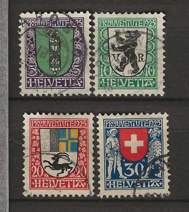 Tutti i francobolli: PJ025 - Pro Juventute 1925 obl. – Usato da Trélex venduto da Phil_Albert