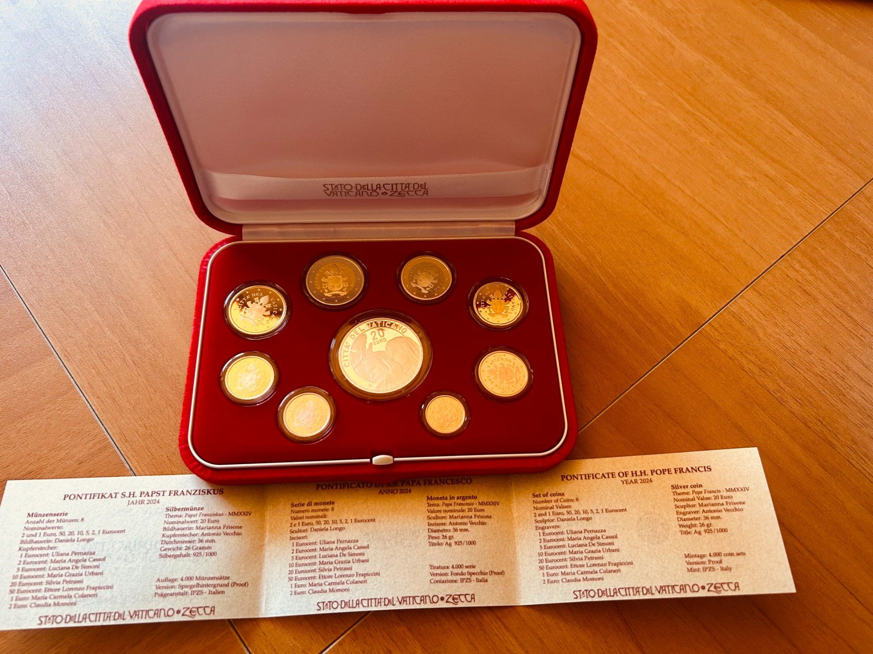 Toutes les monnaies: Monnaie Vatican – Neuf avec emballage d'origine à Tramelan par Ptutu1 1