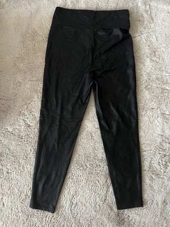 Faux Leather Leggings Grösse M