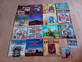 29 Schallplatten Vinyl Country & Western