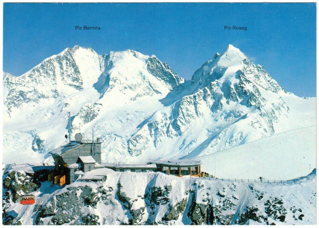 Ansichtskarten: Silvaplana - Luftseilbahn Corvatsch – Gebraucht aus Binningen von Mountainrider