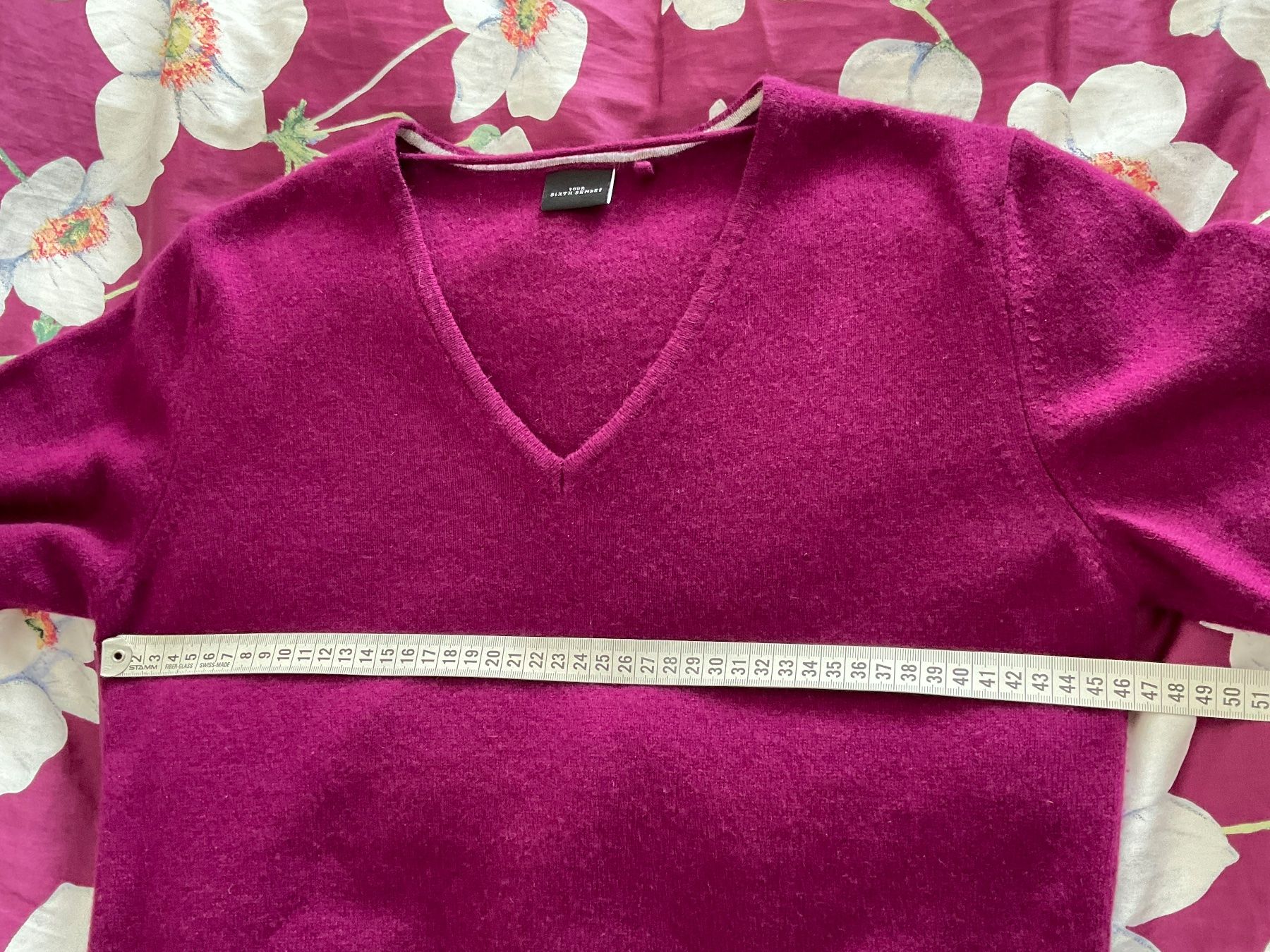 C&A Maglioni & Felpe: 100% Kaschmir Pullover Gr S Bordeaux von C & A – Usato da Urdorf venduto da alda02 3