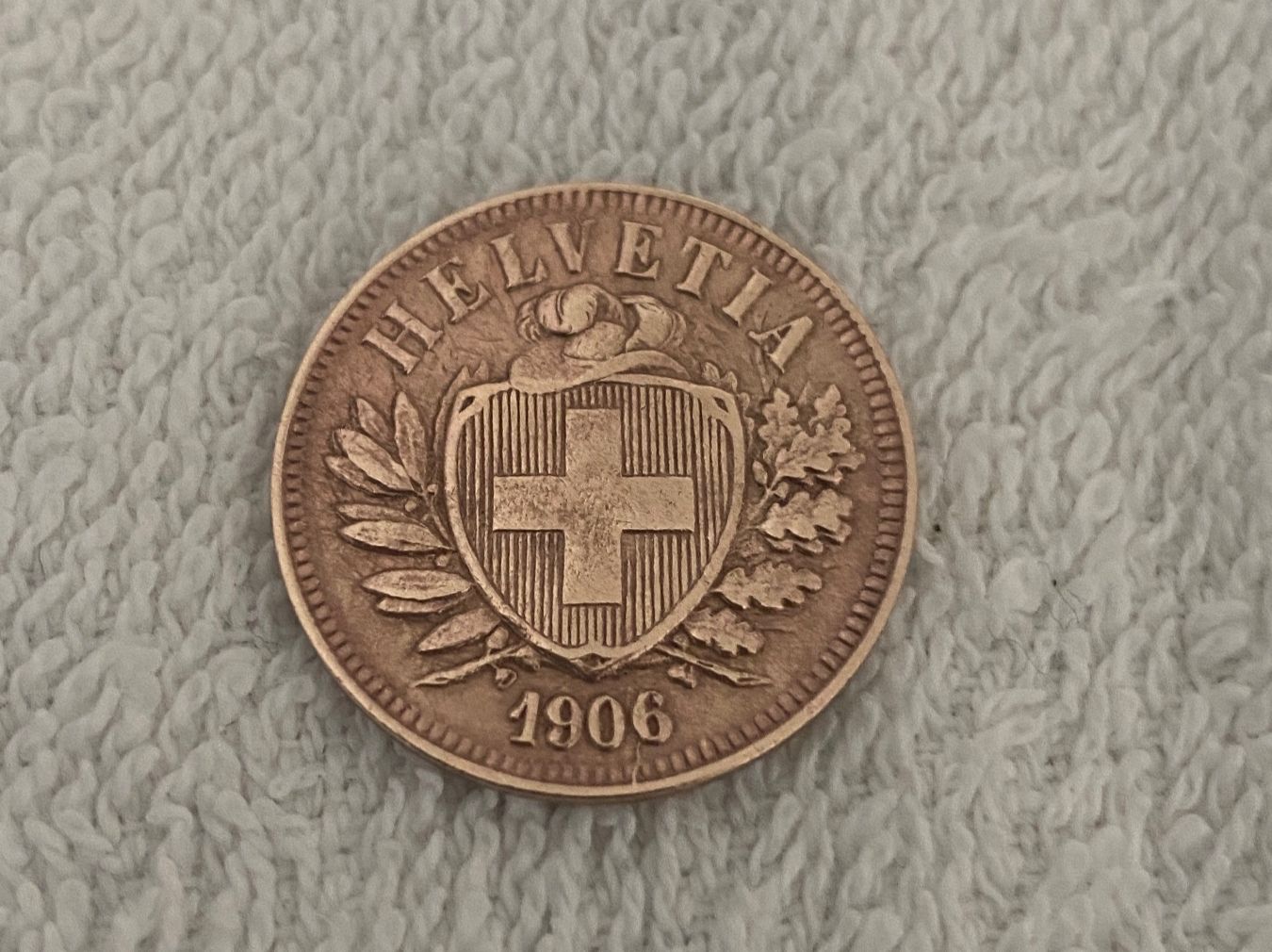 Tutti le monete: 2 centimes/Rappen 1906 B – Usato da Nyon venduto da Ilmi09