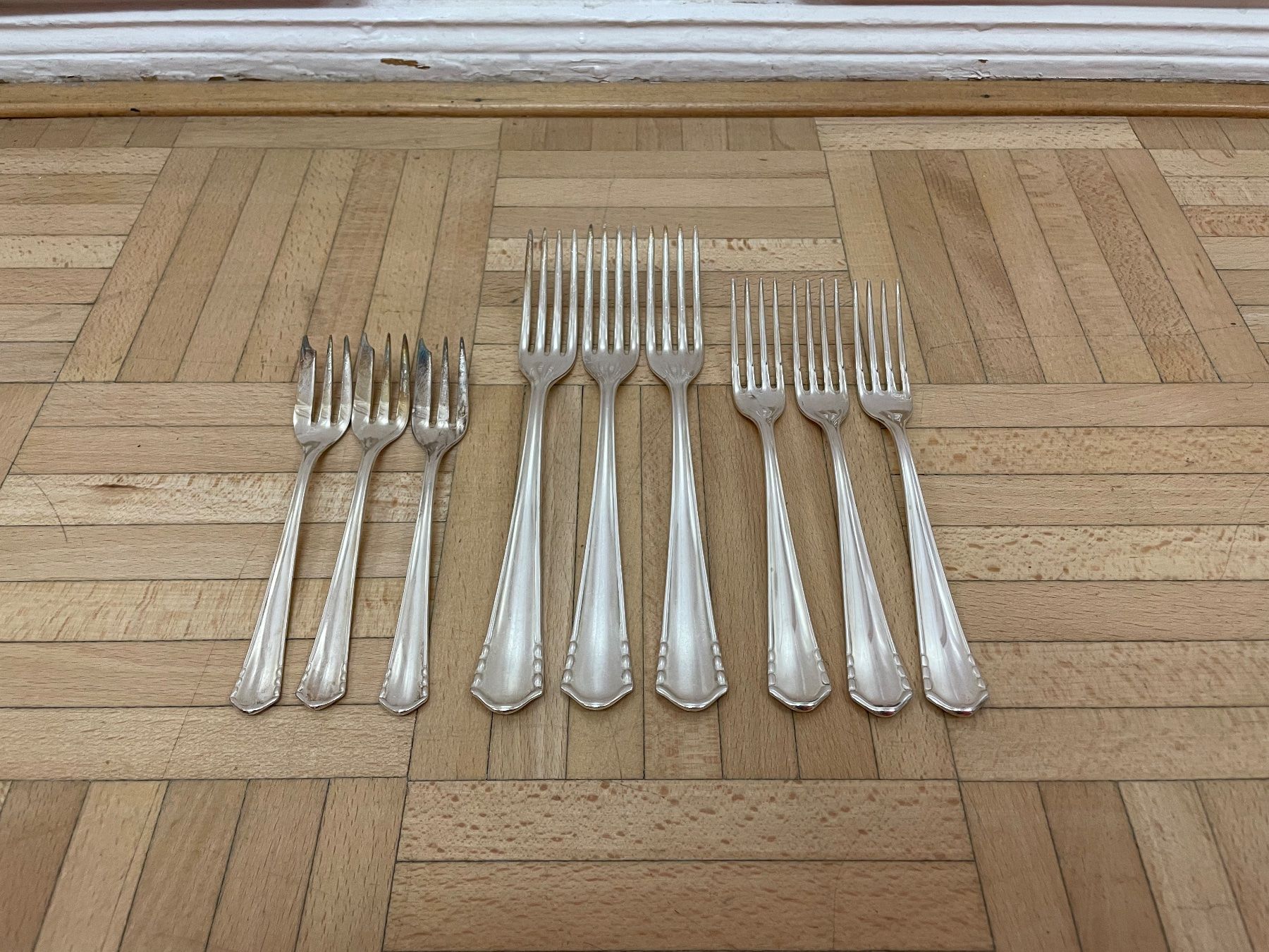 Set di posate: Art Deco Besteck Service Bruckmann versilbert Essbesteck – Usato da Hinwil venduto da DaniBachman 4