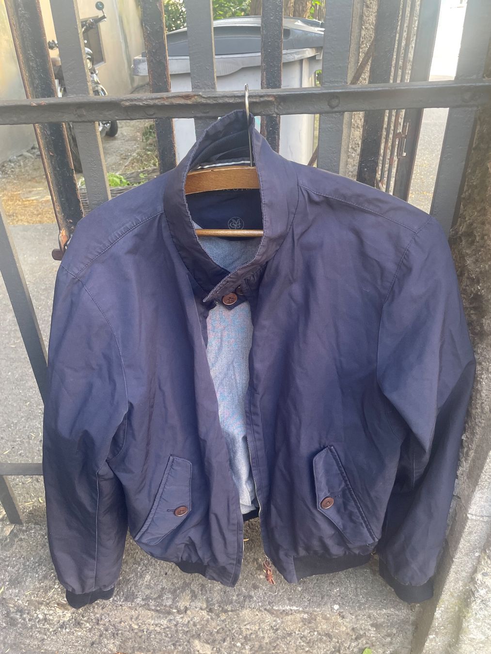 Marc O'Polo Giacche: Marc O‘Polo Bomberjacke blau – Usato da Zürich venduto da dakel19