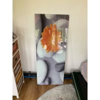 Glasbild mit Orangenblüte - Blickfang für Ihr Zuhause!