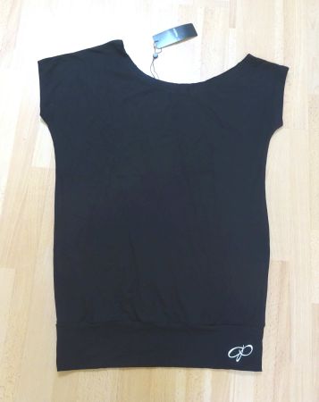 Papillon - Neues Off-Shoulder Shirt - schwarz - Grösse S/M