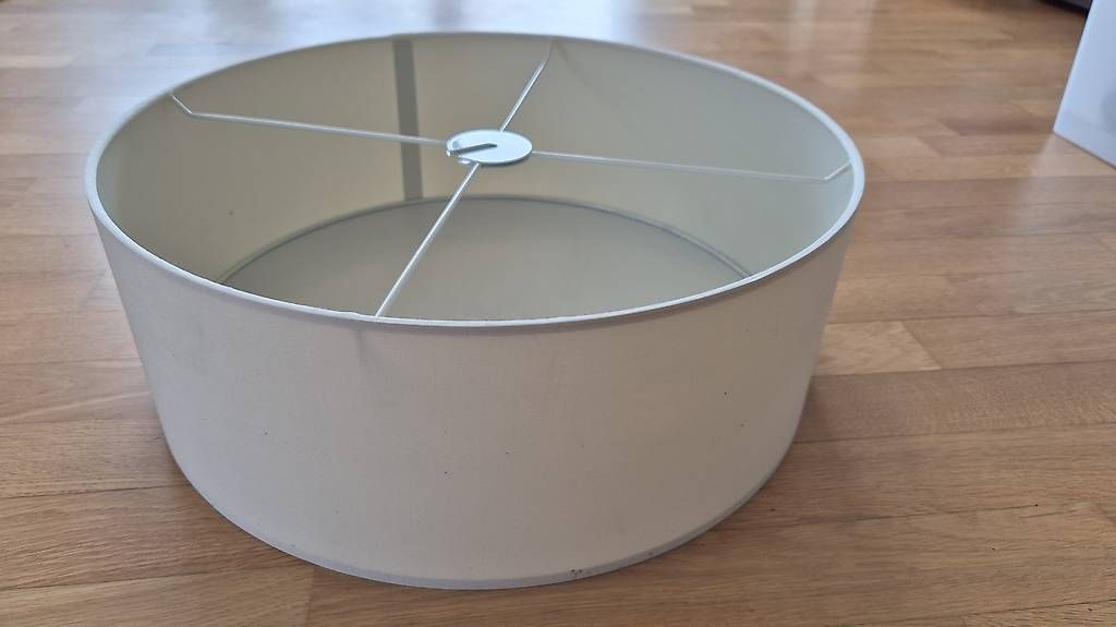 Lampadari & plafoniere: Weisse runde Deckenlampe, 50cm – Usato da Sevelen venduto da SSinaWWieland