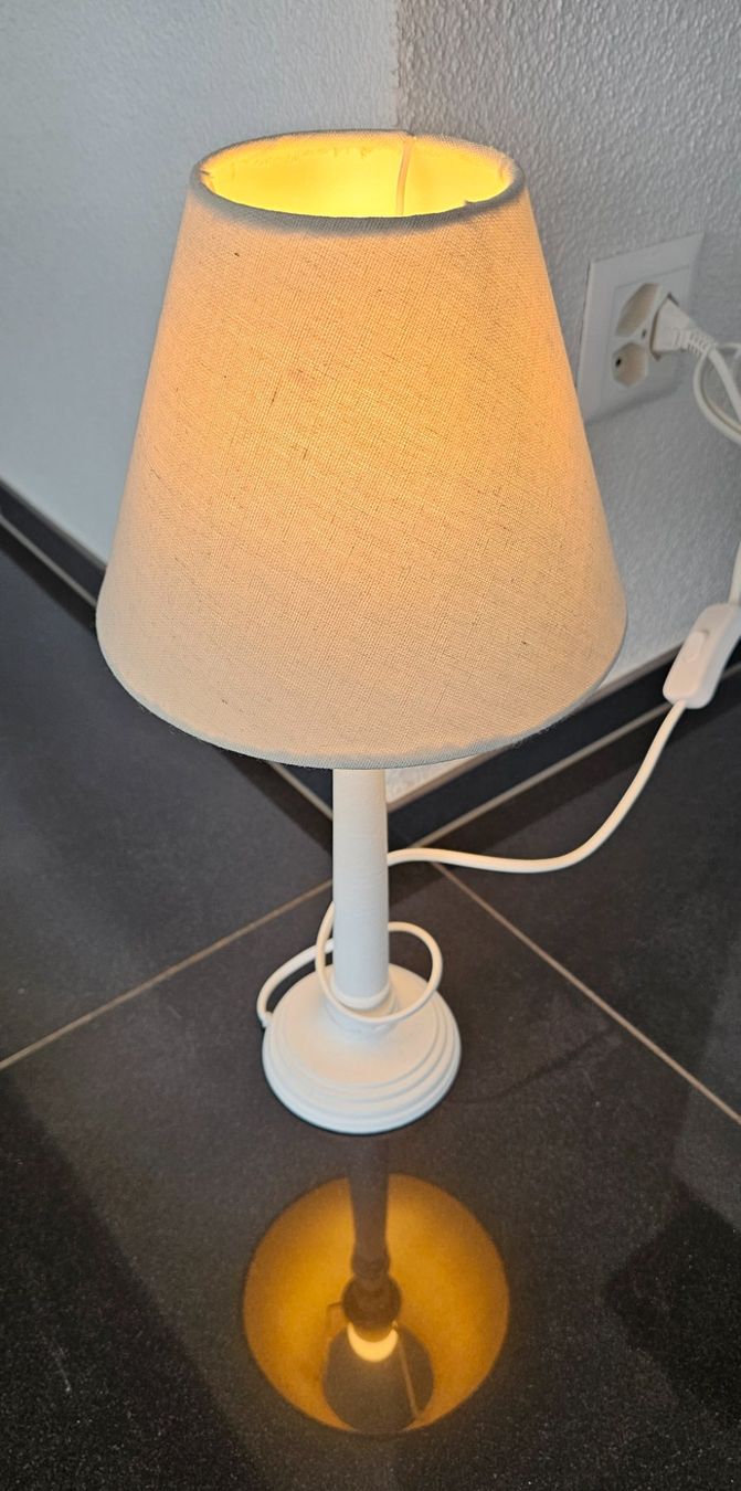 Lampade: Tischlampe Shabby Chic Neu – Nuovo (secondo la descrizione) da Lengnau AG venduto da Scheslain01 3