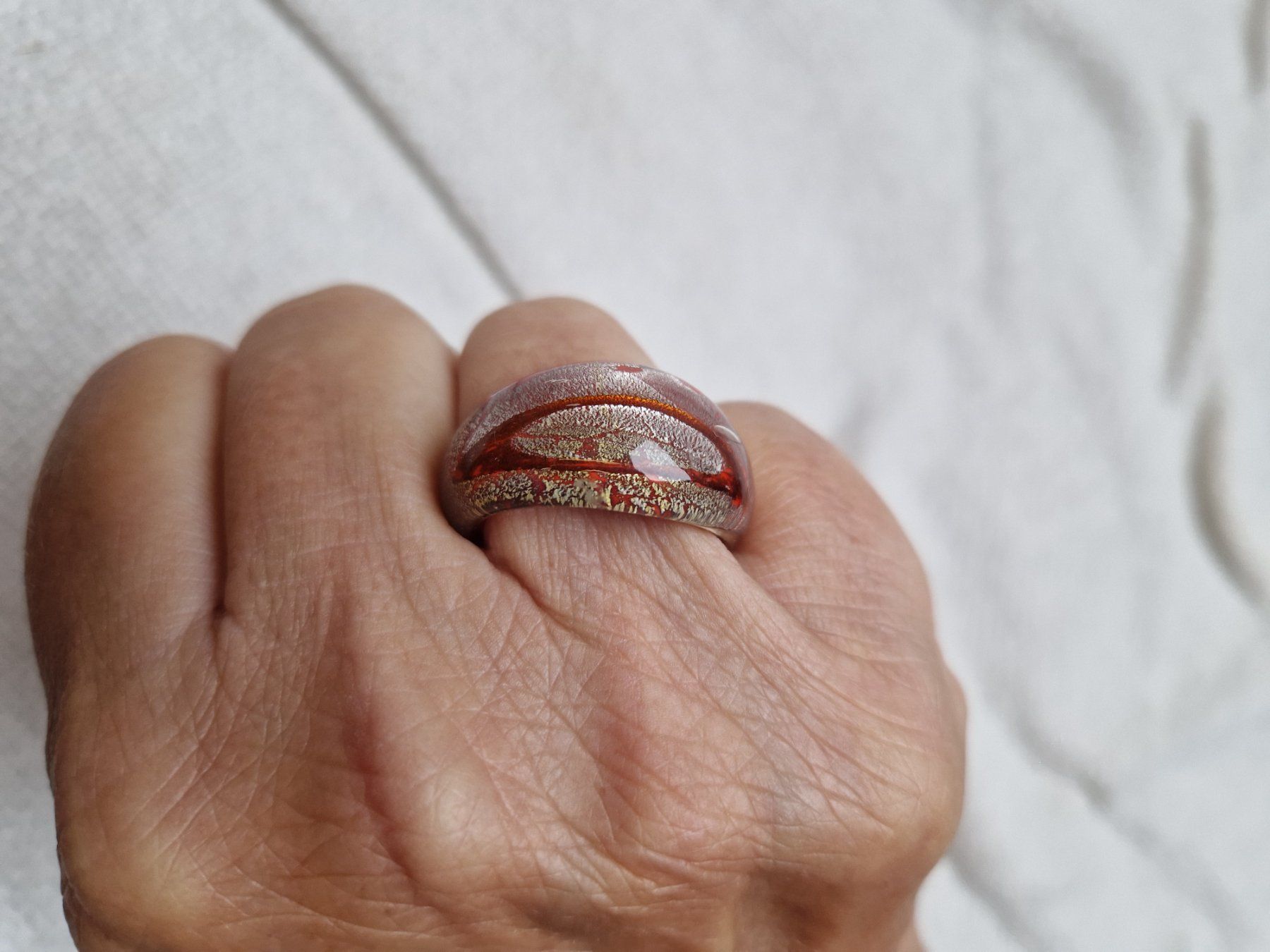 Murano Colliers: Murano Glaskette, Armband und Ring – D'occasion à Zofingen par PiaZ0102 2