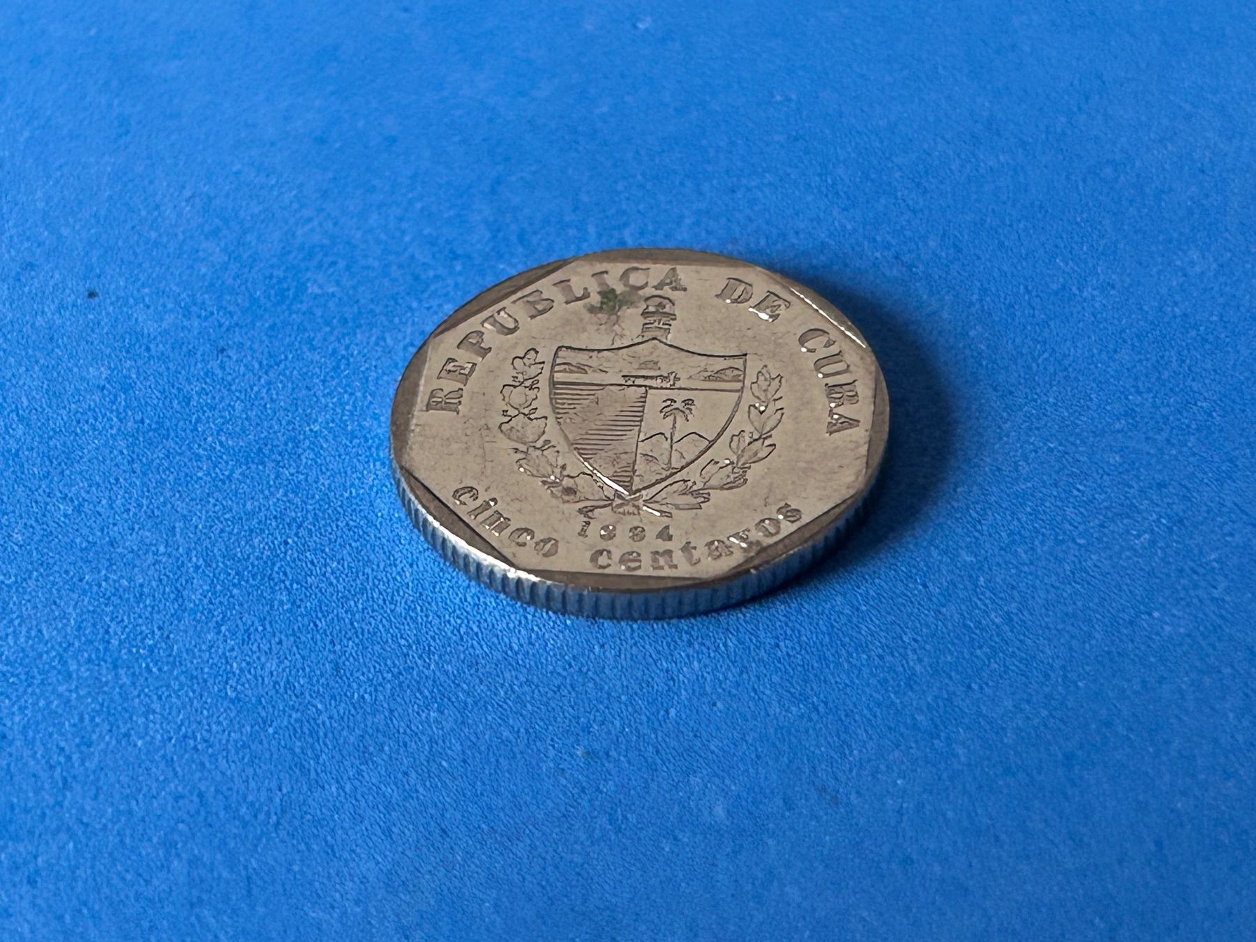 Tutti le monete: Cuba - 5 Centavos 1994 – Usato da Corcelles NE venduto da AJKader 9