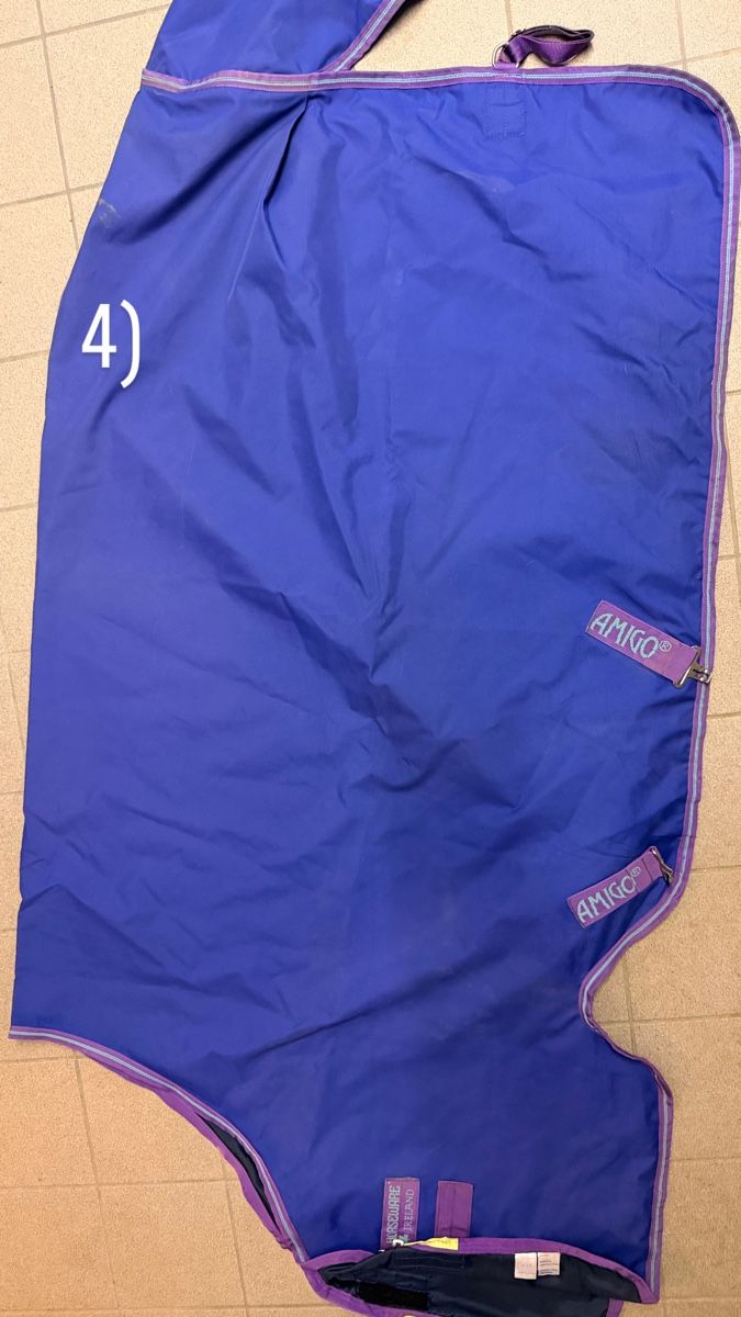 Coperte: Divers couvertures pour cheval taille 125 – Usato da Wavre venduto da ali_fyq9 4