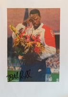 Butch Reynolds Autogramm signiert Magazinbild 20x30cm