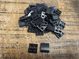 lego 15068 lot de 50 pièces Black Slope, Curved 2 x 2 x 2/3