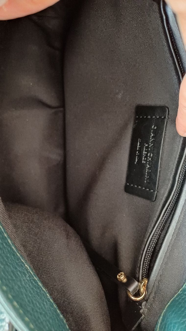 Gianni Chiarini Borse da donna: Sac cuir vert forêt – Usato da Genève venduto da njia 6