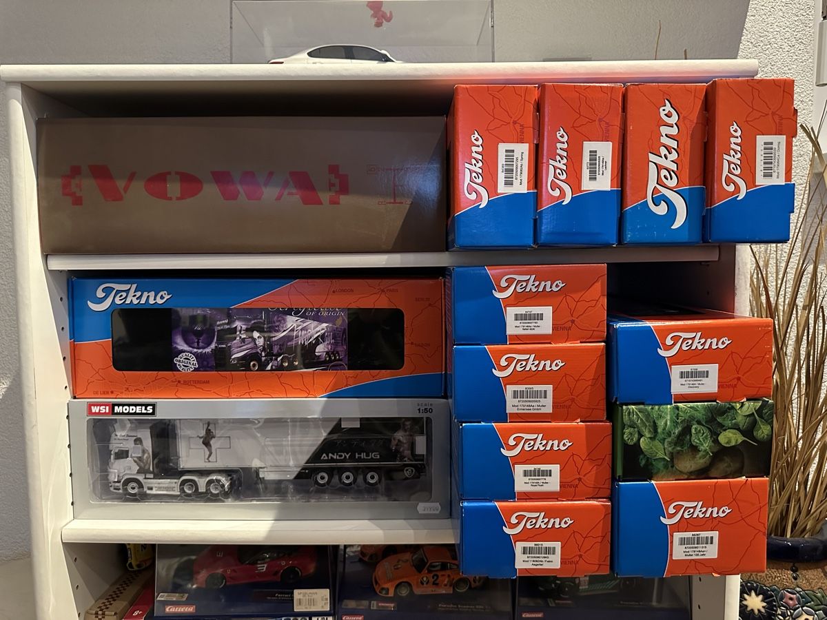 Tekno Kit di modellismo & Modellini statici: Tekno 1:50 Scania – Nuovo e nell'imballaggio originale da Oberwil BL venduto da AuM03 6