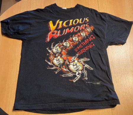 ORIGINAL Tour-Shirt VICIOUS RUMORS 1996