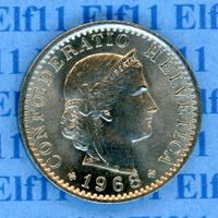 CHF___0.20 1968 stgl * nigelnagelneu! 20 Rappen