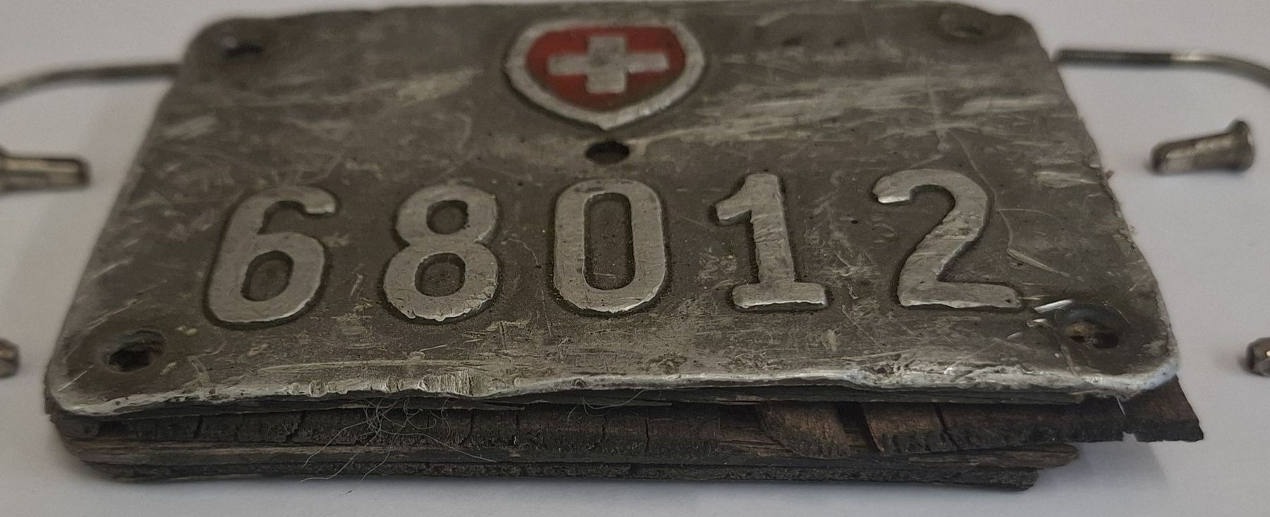 Schweizer Armee Schilder: Plaque vélo militaire suisse – Gebraucht aus Avully von lecomtedogoz 3