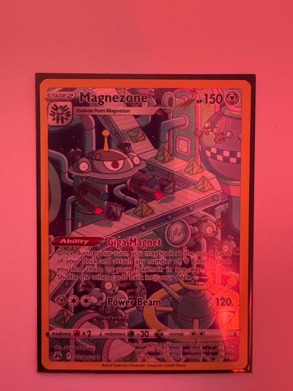 Pokémon Carte collezionabili: Magnezone GG18/GG70 – Nuovo (secondo la descrizione) da Winterthur venduto da hershanking
