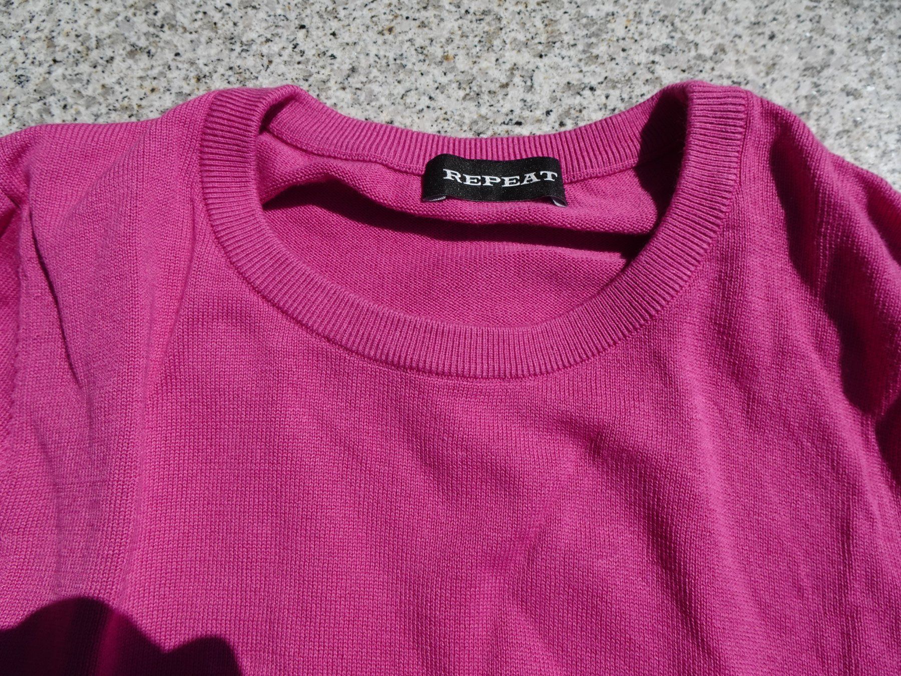 Repeat T-shirt: Kurzarm Strickpullover T Shirt Repeat Gr. S 38 pink – Usato da Winterthur venduto da blumeblau77 2