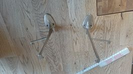 2 Tablarhalter Badezimmer