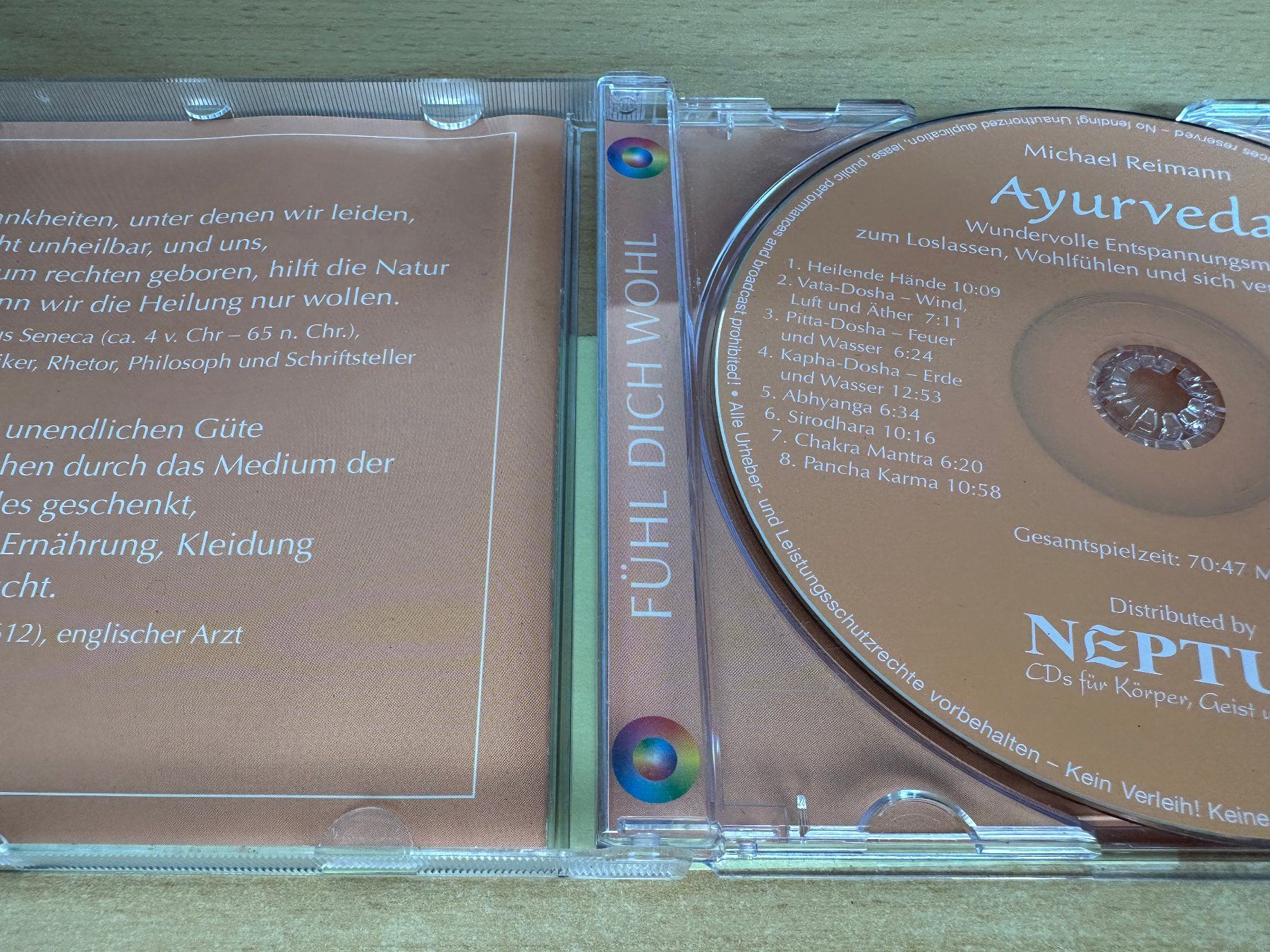 CD: Michael Reimann - Ayurveda – Usato da Rikon im Tösstal venduto da Alpenmutz 2