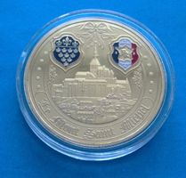 Frankreich: Medaille Le Monte Saint Michel, in Kapsel