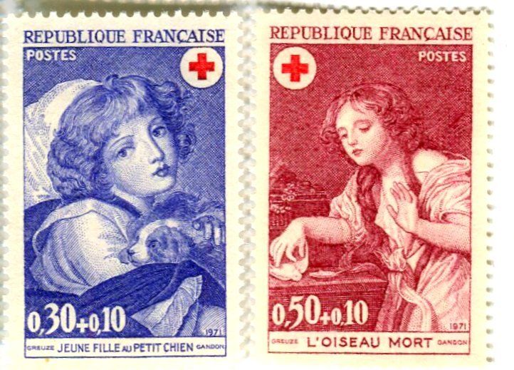 Tous les timbres: Briefmarken "Rotes Kreuz". Frankreich – Neuf avec emballage d'origine à Basel par Butsch5