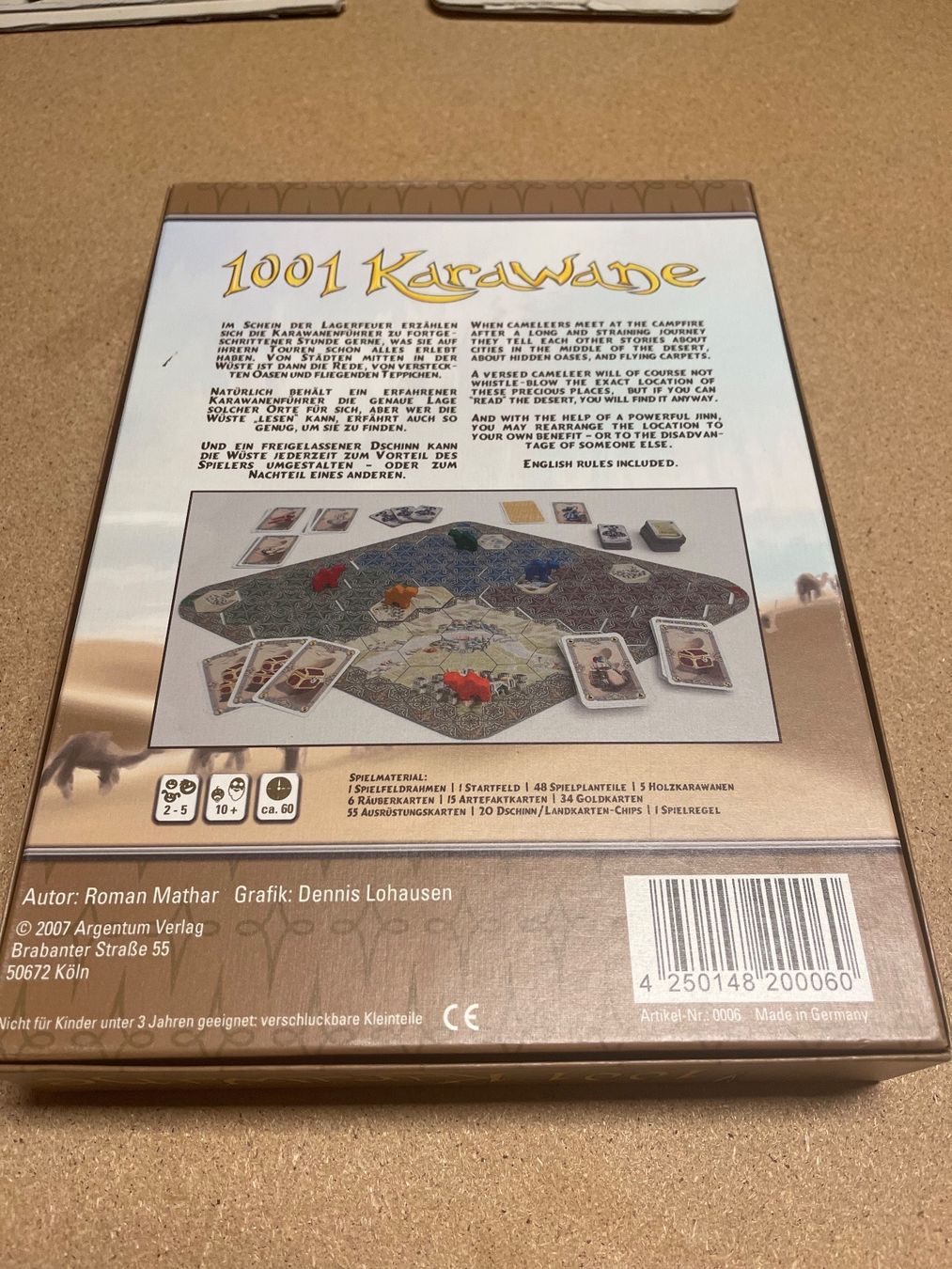 Giochi: 1001 Karawane – Usato da Wettingen venduto da TheCenturion 1