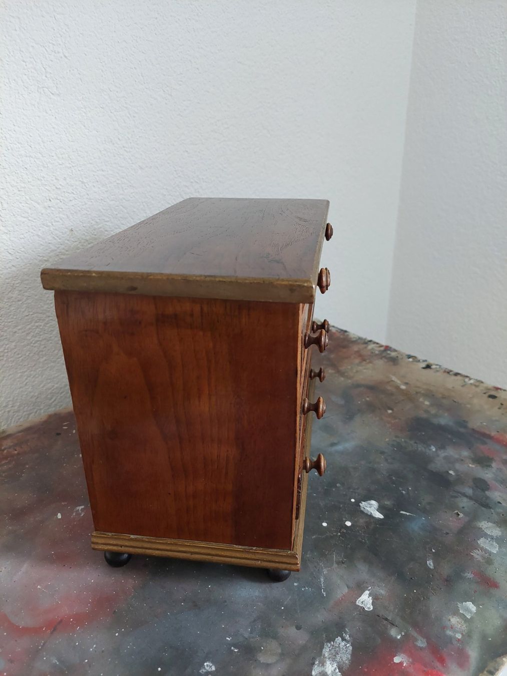 Cassettiere: Antike Modellkommode (Nr.10) Echtholz, 4 Schubladen – Usato da Subingen venduto da K7passt_immer 4